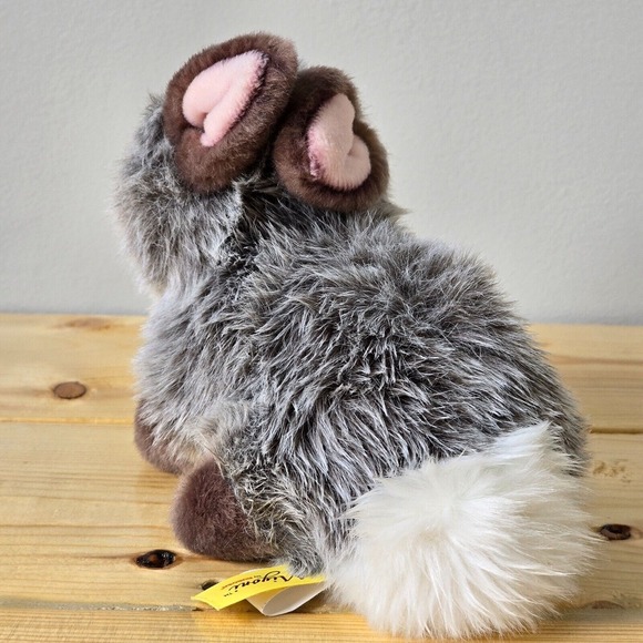 Aurora Miyoni Tots Bunny‎ Rabbit Plush 6" Gray Realistic Stuffed Animal Toy - Picture 3 of 12